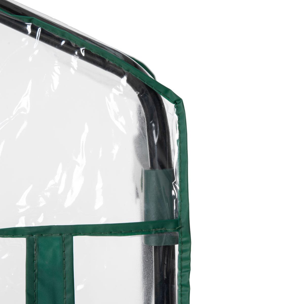 4 Tiers Mini Portable Greenhouse Metal Frame Transparent 160x70x50cm