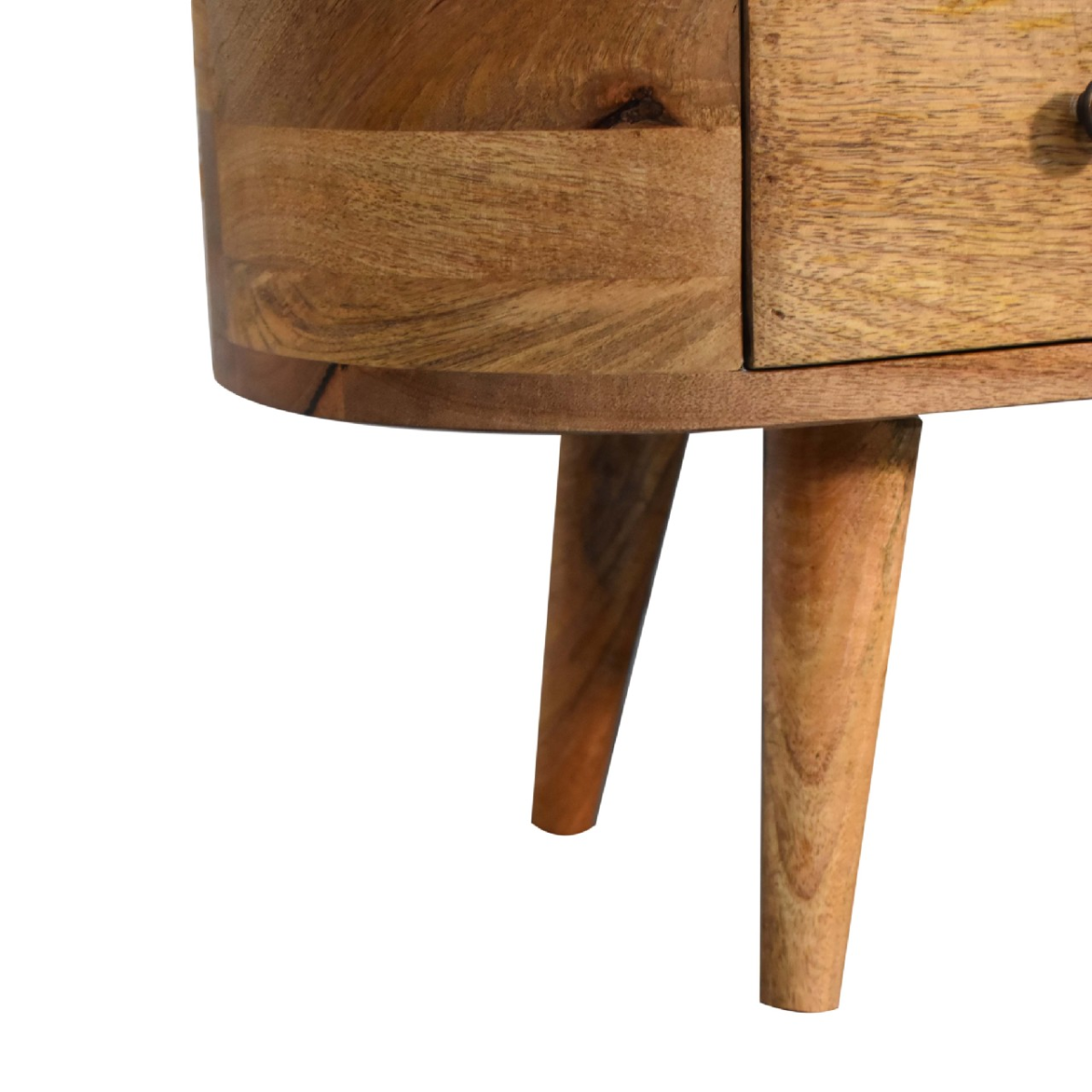 Artisan Furniture Solid Wood Mini Rounded Entertainment Unit