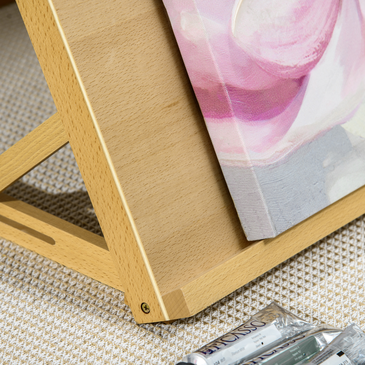 Vinsetto Desktop Table Easel Adjustable Table Top Easel for Adults Beginners
