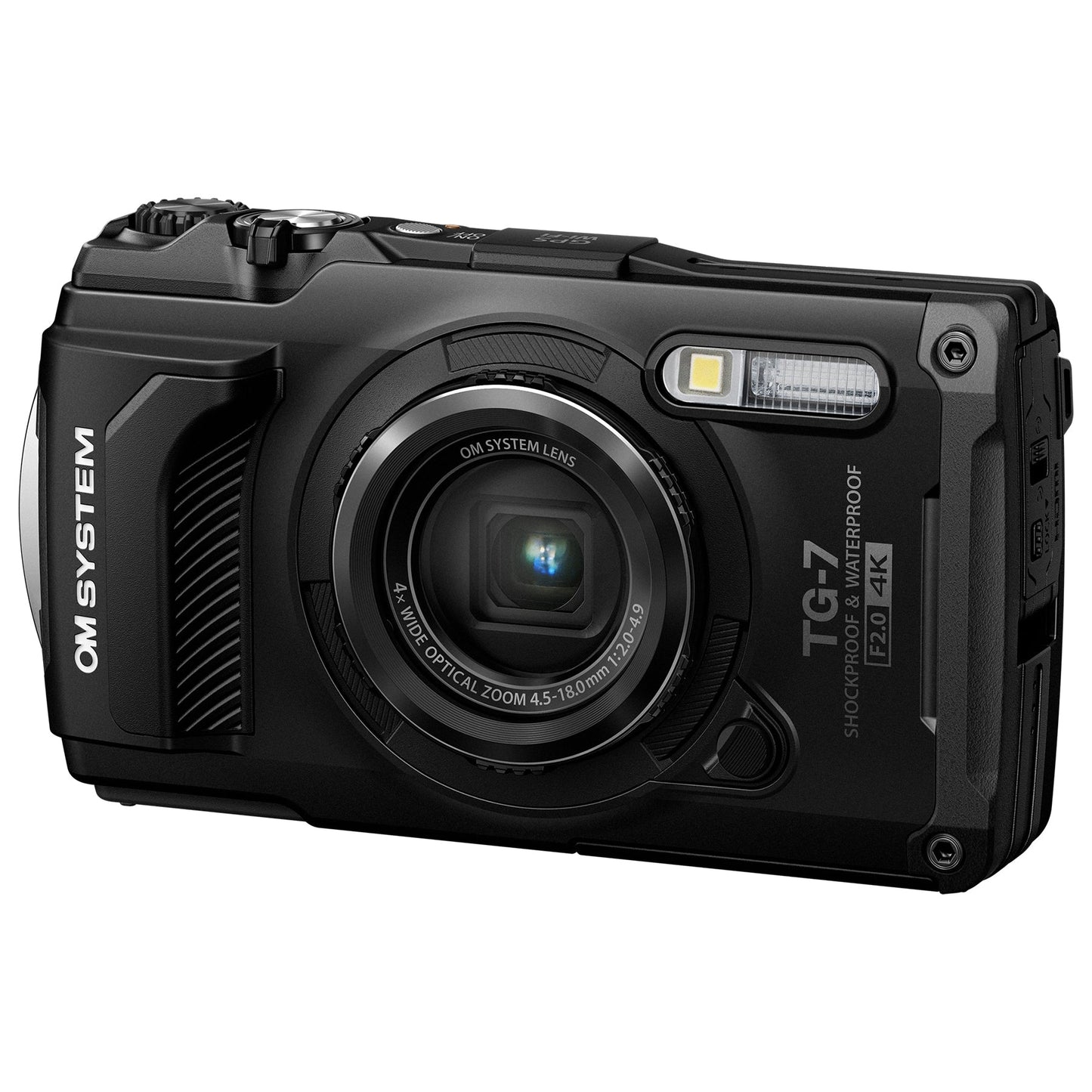 OM System TG-7 12MP 4x Zoom Tough Compact Camera