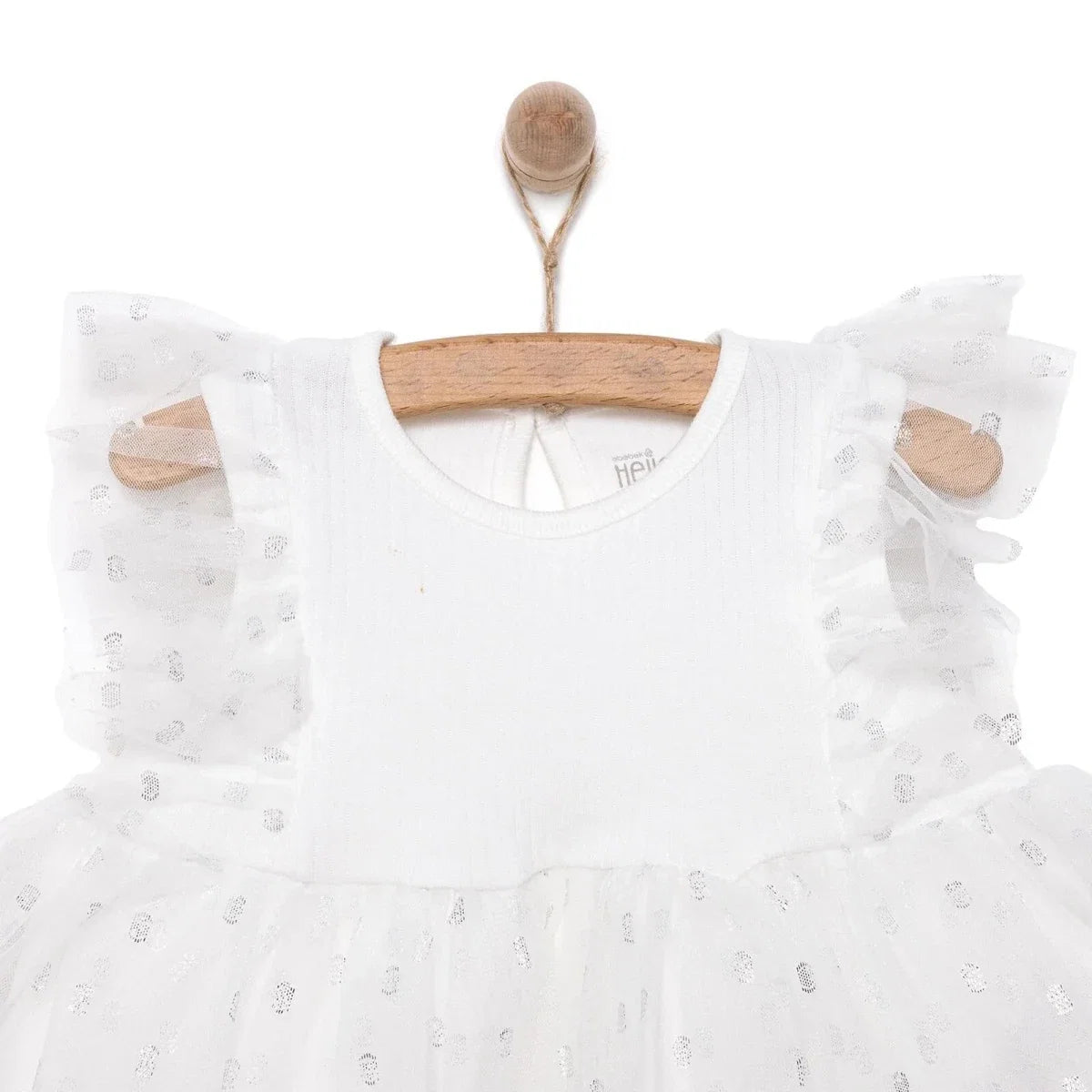 HelloBaby Newborn Girl Special Day Clothing - Ecru