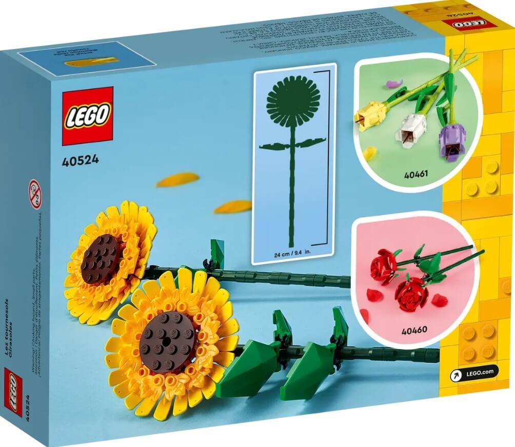 Lego Botanicals 40524 Sunflowers Buildable Toy Gift for Ages 8 and Up
