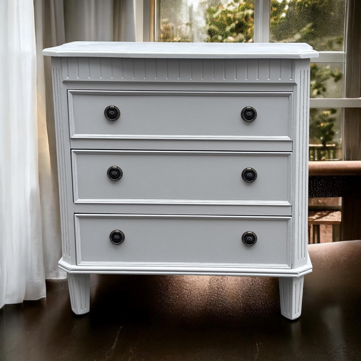 68CM 3 DRAWER CHEST OF DRAWERS