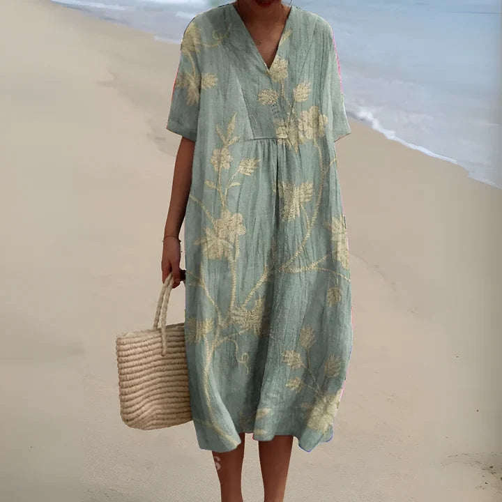 Pauline - Patterned Summer Dress
