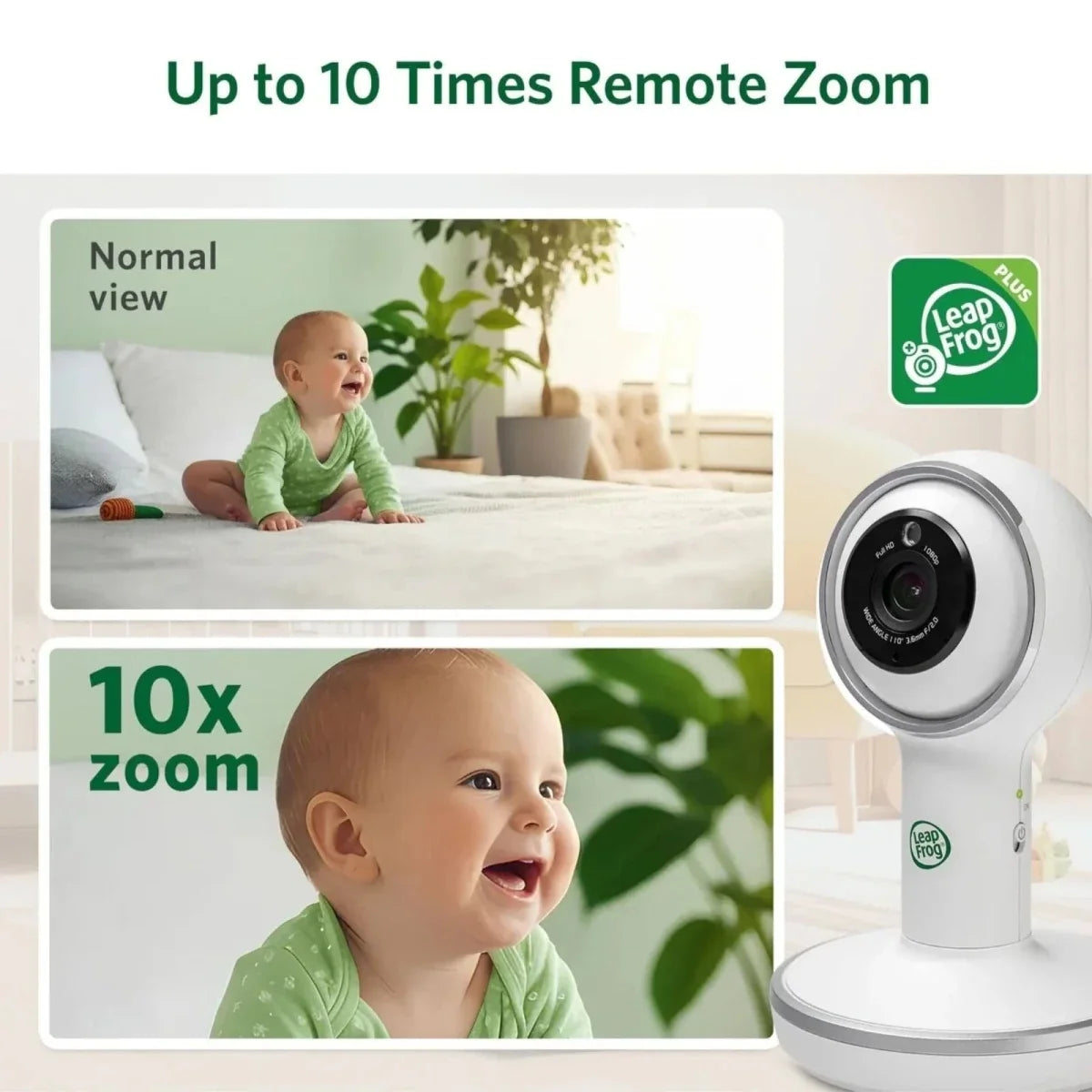 LeapFrog LF5817HD 7" Wi-Fi Smart Video Baby Monitor
