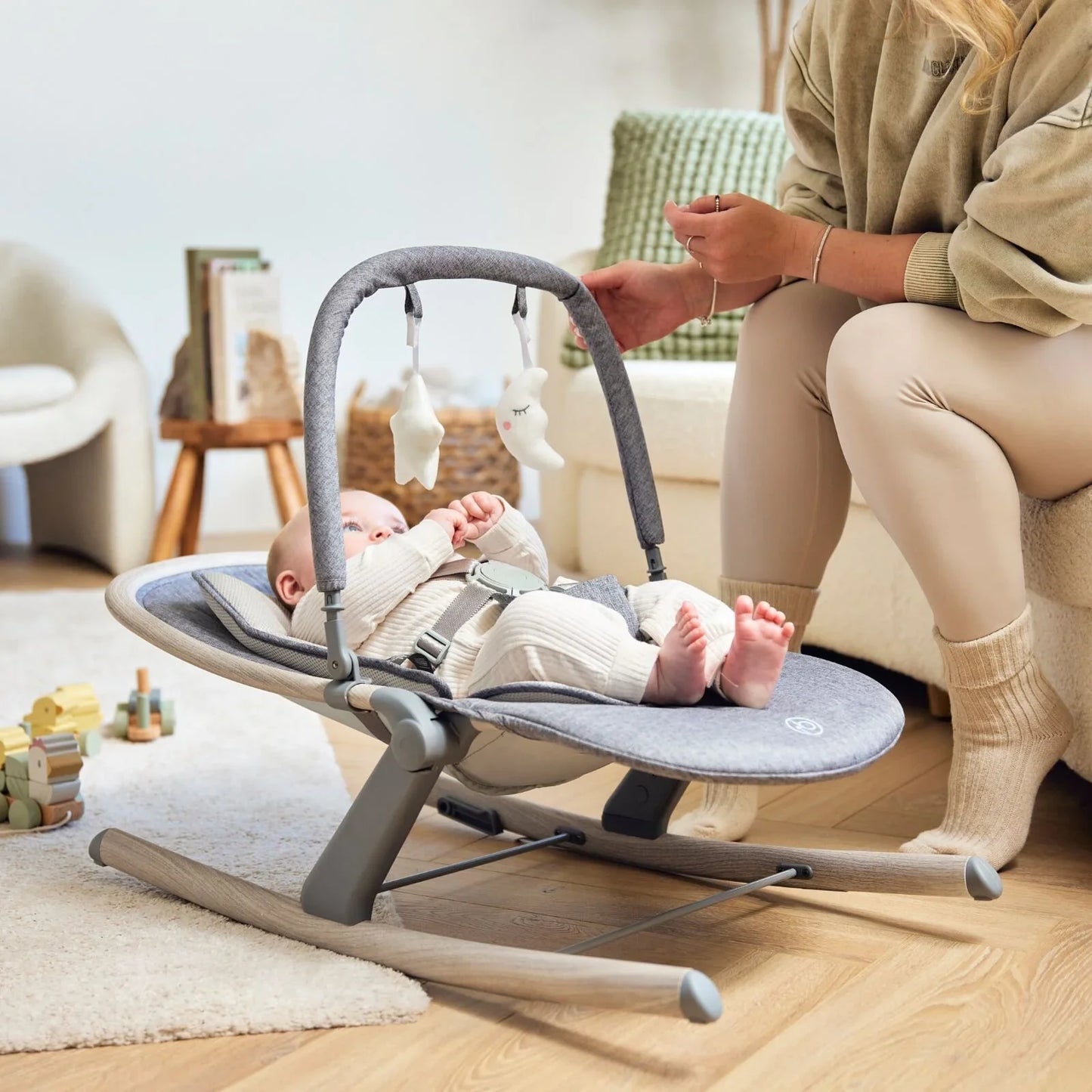 Ickle Bubba Stella Rocker - Grey