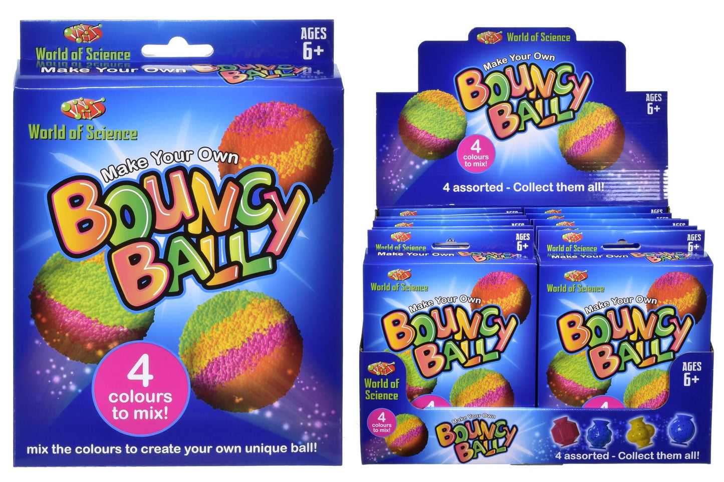 Children's Make Your Own Bouncy Ball Home Science Kit