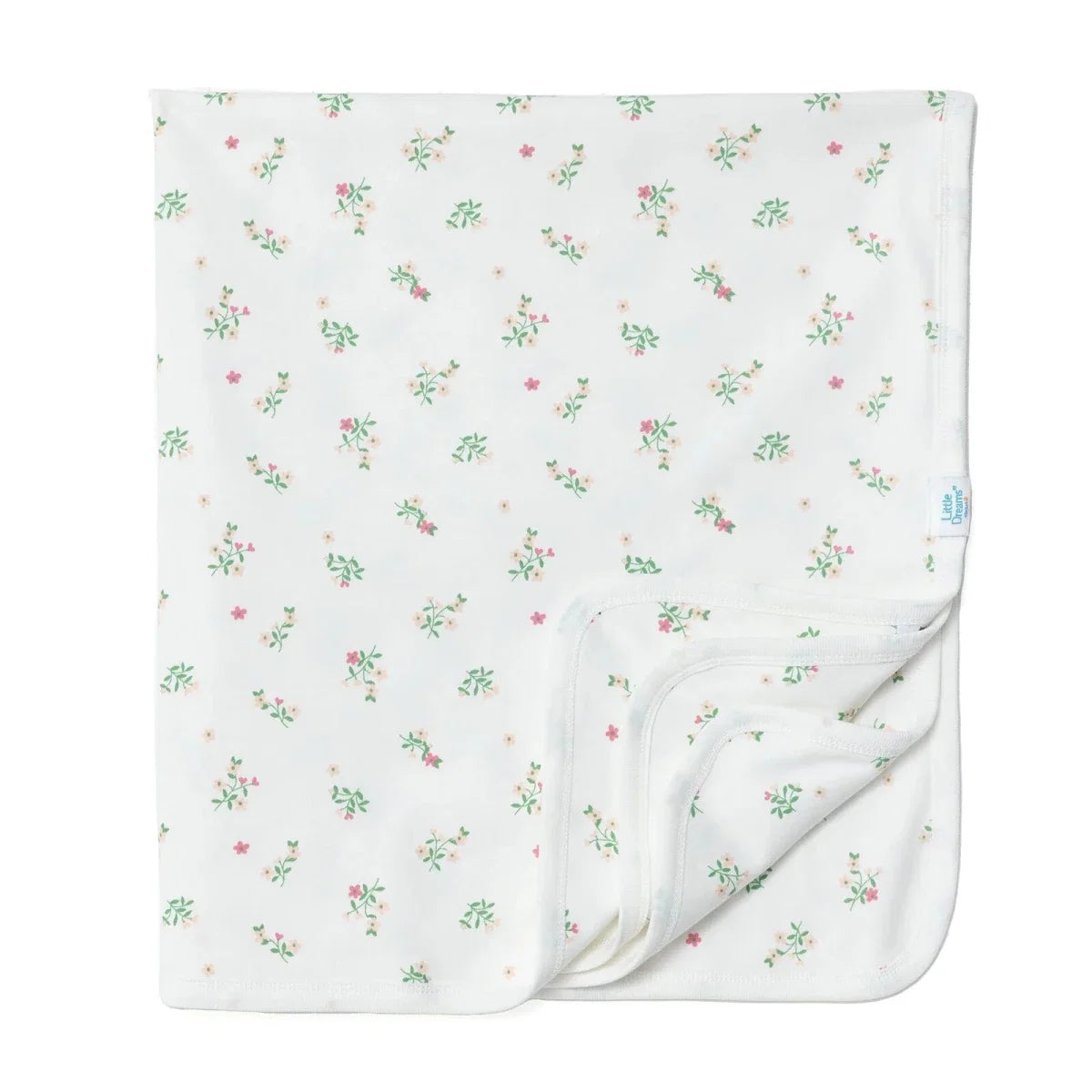 Little Dreams Girls Cotton Jersey Blankets - Ecru