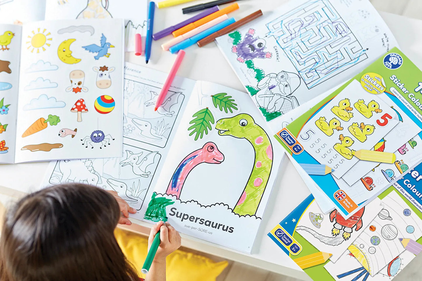 Orchard Toys Outerspace Colouring Book