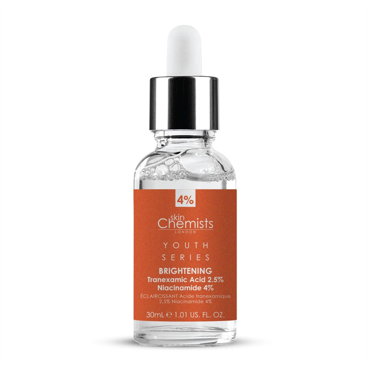 Tranexamic Acid 2.5%, Niacinamide 4% Brightening Facial Serum 30ml