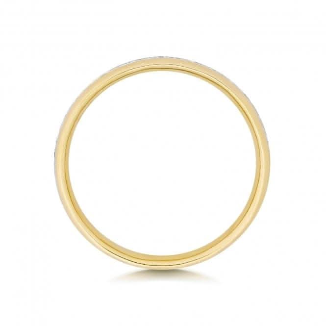 Wedding Band 9ct Gold Diamond Eternity Ring W230/I