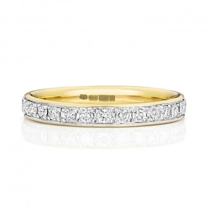 Wedding Band 9ct Gold Diamond Eternity Ring W234/I