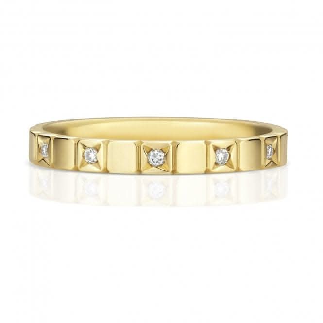 Wedding Band 9ct  Gold  Diamond Wedding Ring RD737
