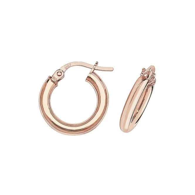 9CT Rose Gold 30mm Hoop Earrings ER531R