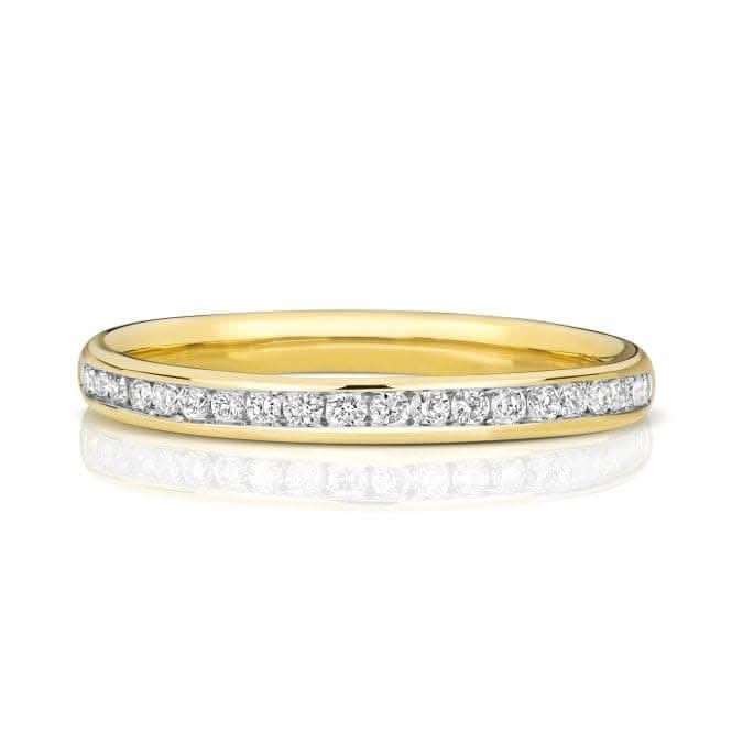 Wedding Band 9ct White Gold Diamond Eternity Ring W217/I