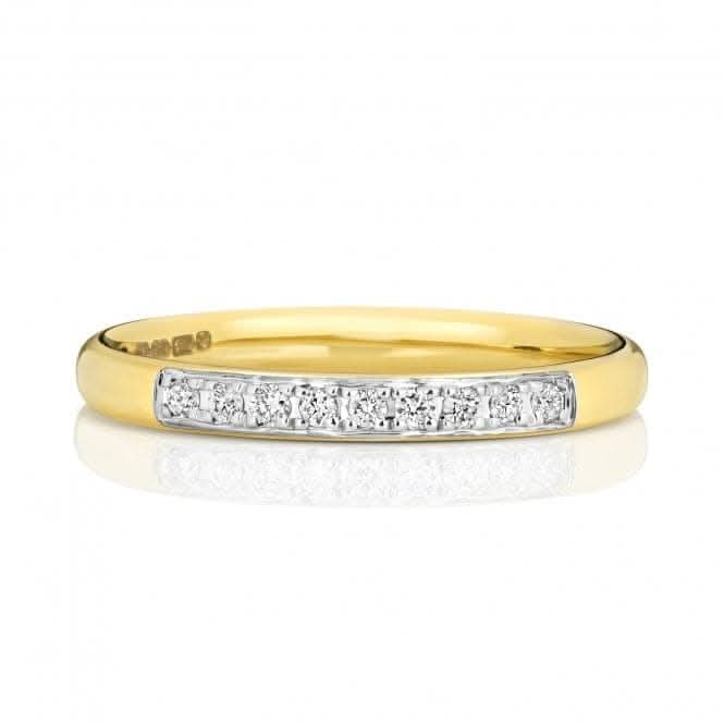 Wedding Band 9ct White Gold Diamond Eternity Ring W221/I
