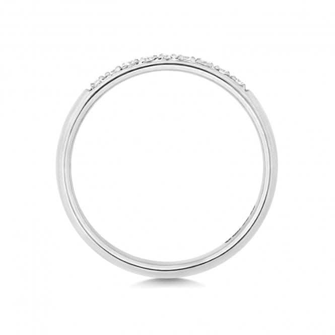 Wedding Band 9ct White Gold Diamond Eternity Ring W221W/I