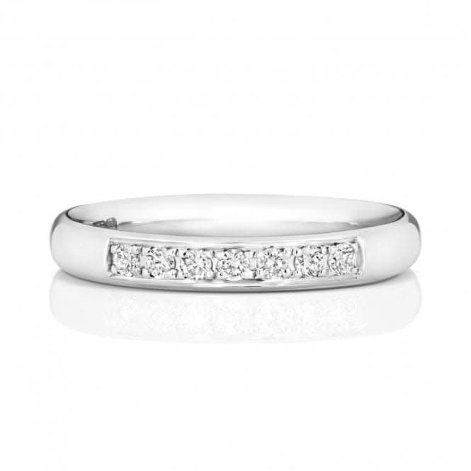 Wedding Band 9ct White Gold Diamond Eternity Ring W224W/I