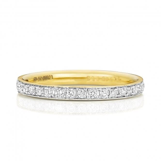 Wedding Band 9ct White Gold Diamond Eternity Ring W232/I