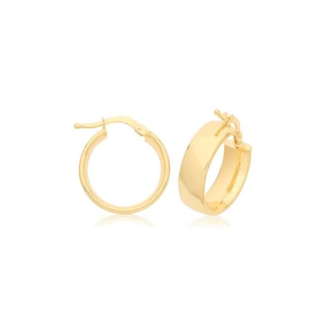 9CT Gold Hoop Earrings ER1200
