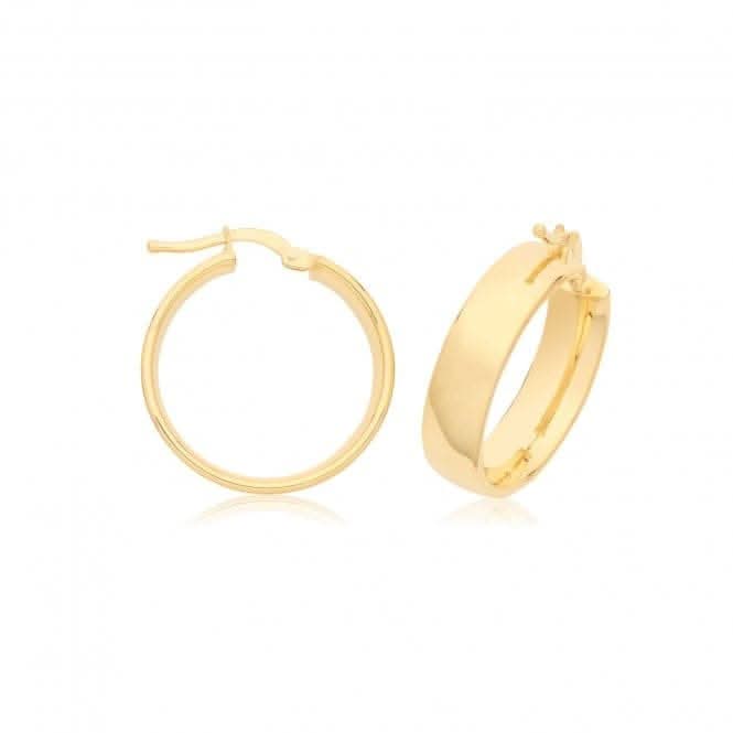 9CT Gold Hoop Earrings ER1200