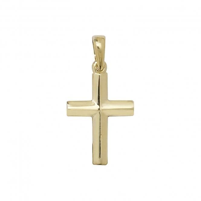 9ct Yellow Gold Cross Pendant PN083