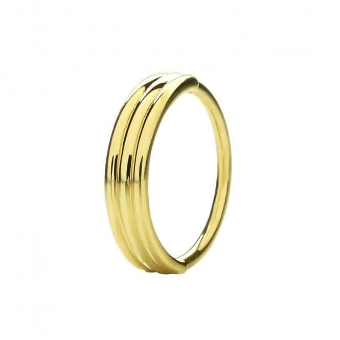 9ct  Yellow  Gold  Ear  Cartilage  Cuff  ES1967