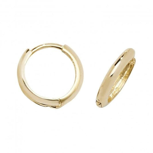 9ct Yellow Gold Hinged Earrings ER1080