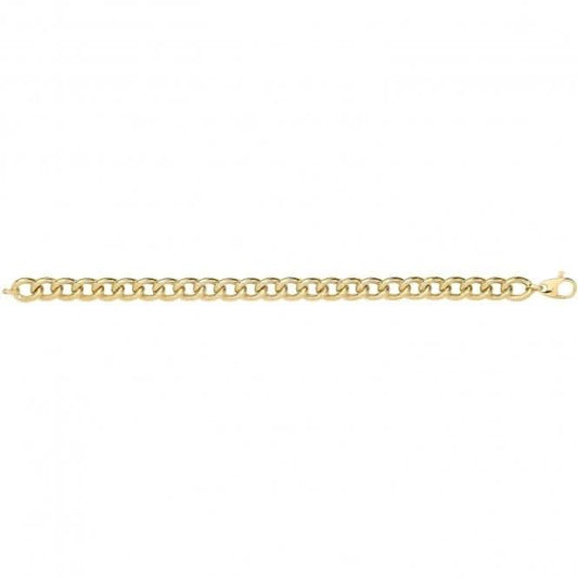 9ct Yellow Gold Hollow Bracelet BR689