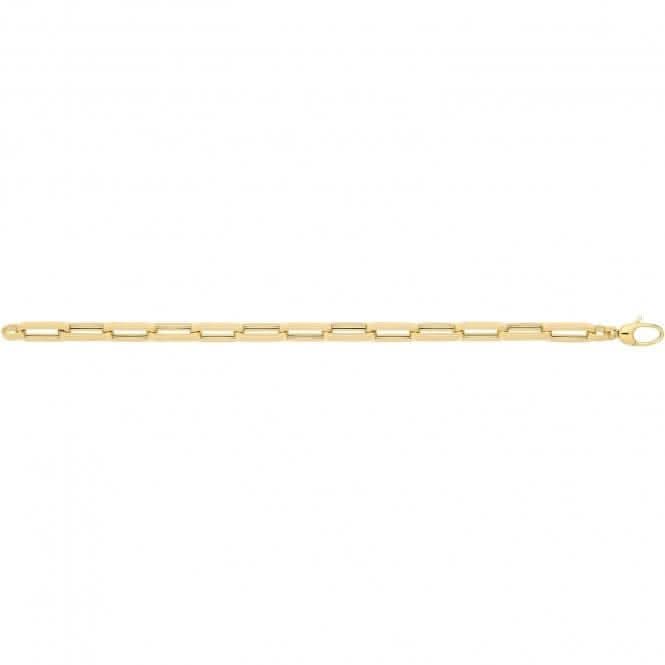 9ct Yellow Gold Hollow Bracelet BR695