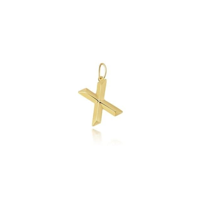 9ct Yellow Gold Initial Pendant PN1069/X