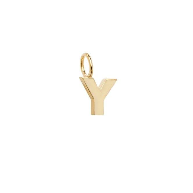 9ct Yellow Gold Initial Pendant PN1070/Y