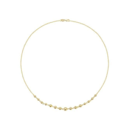 9ct Yellow Gold Ladies Necklet NK366