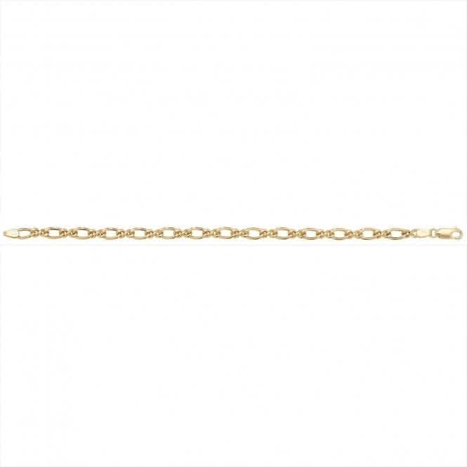 9ct Yellow Gold Ladies Bracelet BR223