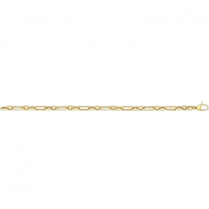 9CT Yellow Gold Fancy Bracelet BR564