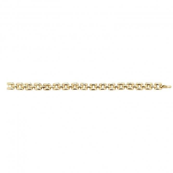9ct Yellow Gold Ladies Bracelet BR567
