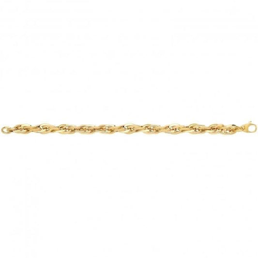 9ct Yellow Gold Ladies Bracelet BR623