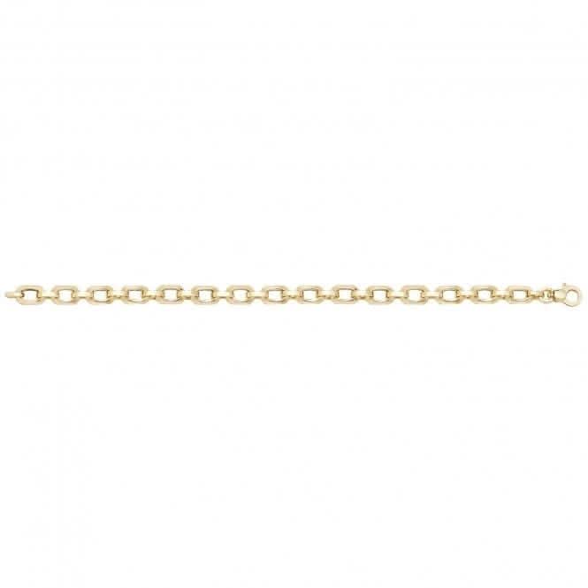 9CT Yellow Gold Hollow Bracelet for Women BR616
