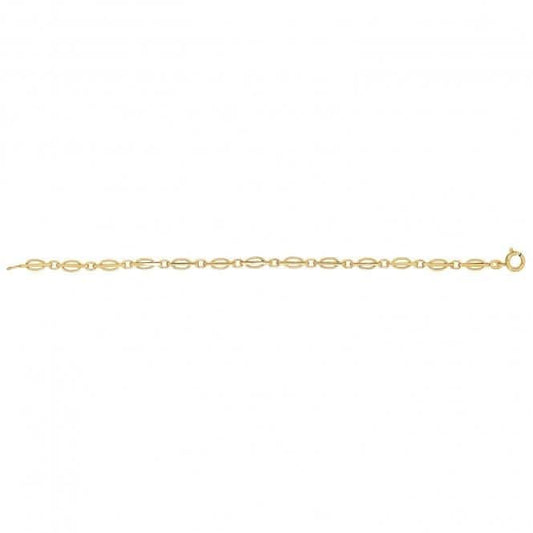 9CT Yellow Gold London Transport Bracelet BR174