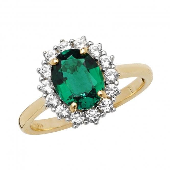 9ct Yellow Gold Ladies Ring RN1204E