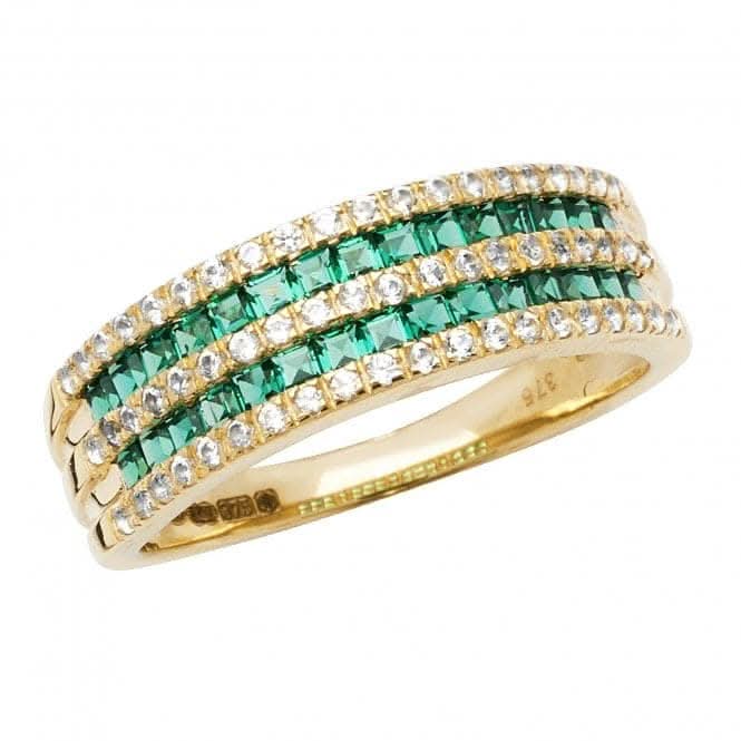 9ct Yellow Gold Ladies Ring RN1209E