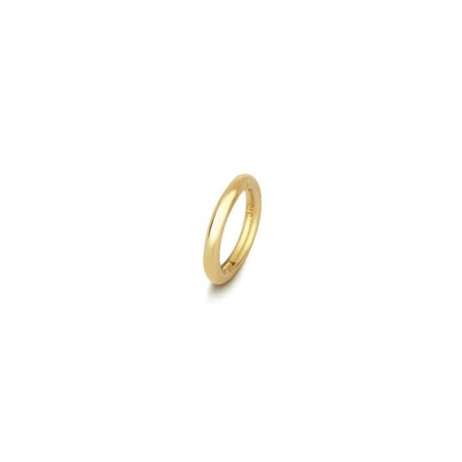 9ct  Yellow  Gold  Seamless  Clicker  Earring  ES2010