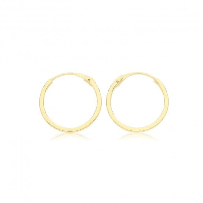 9ct Yellow Gold Sleepers ES157