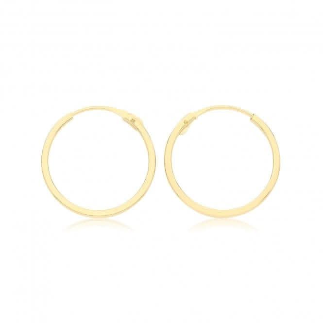 9ct Yellow Gold Sleepers ES157