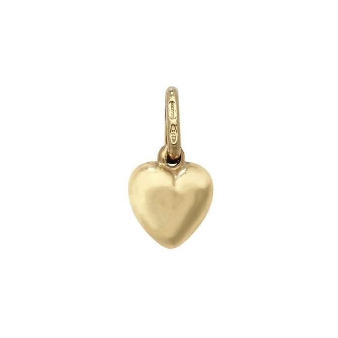 9ct Yellow Gold Small Heart Pendant PN267
