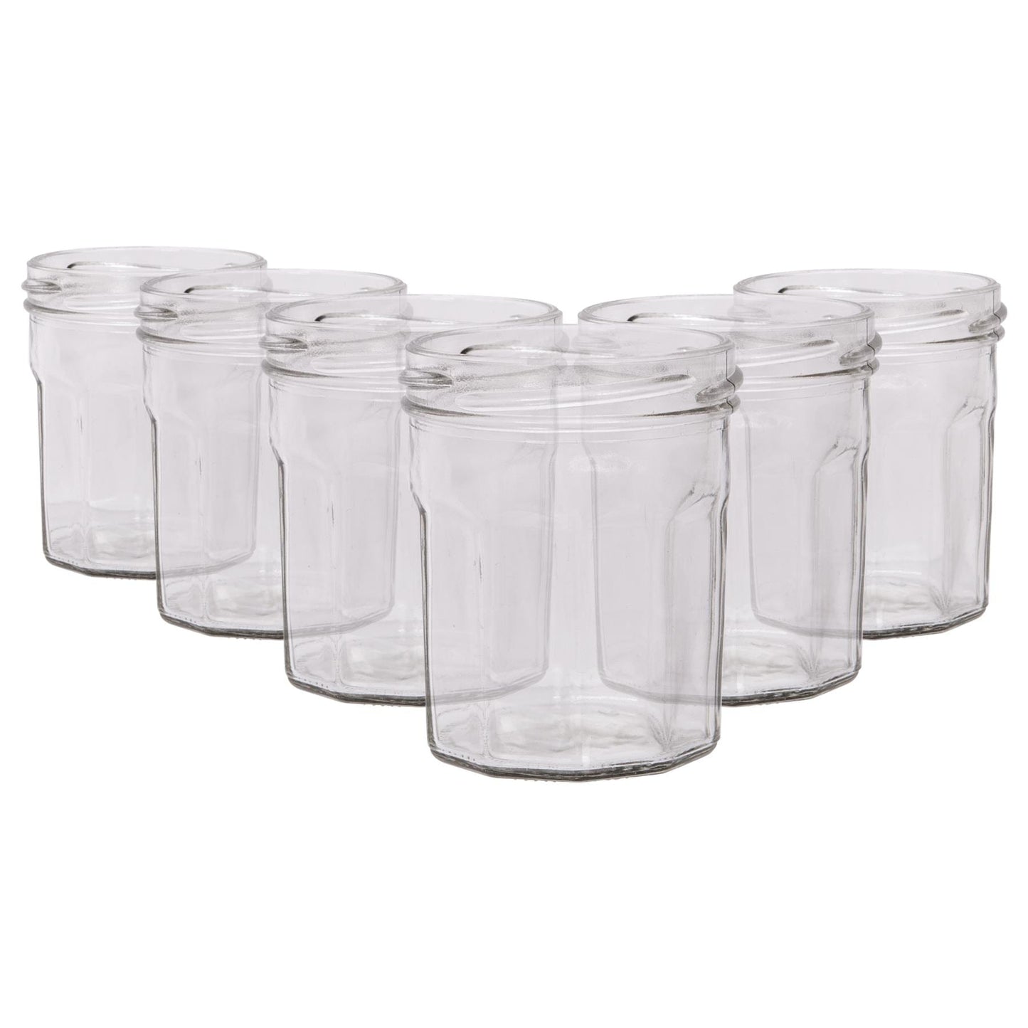 150ml Glass Jam Jars - Pack of 6