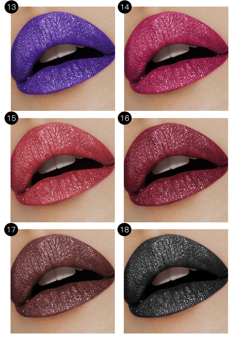 Pudaier Glitter Flip Matte Shimmer Lip Gloss