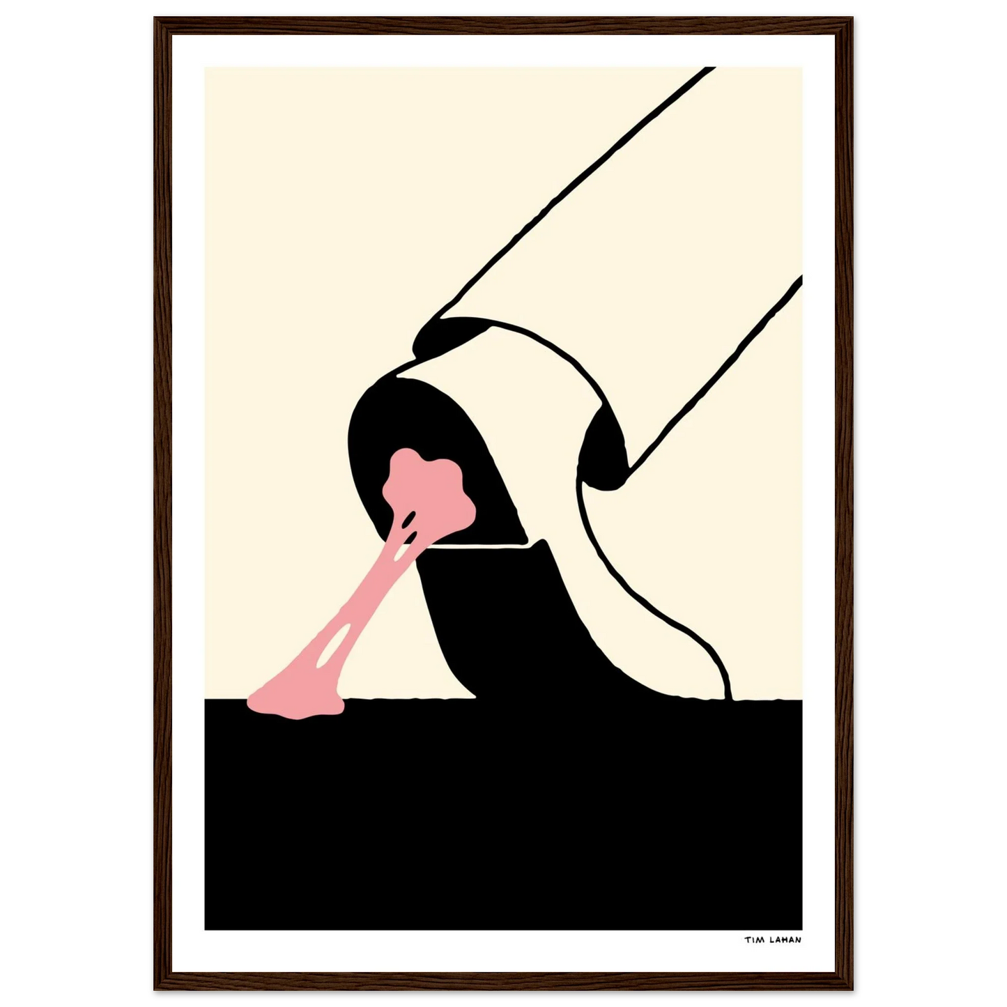 Tim Lahan - 'Stuck' Framed Print