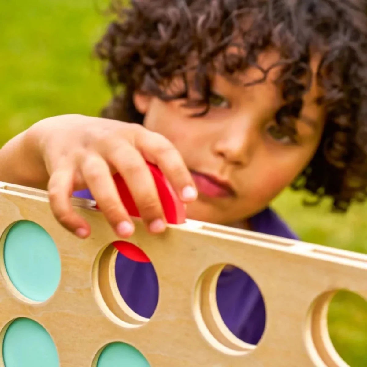 TP Giant Wooden 4-in-1 Row Game