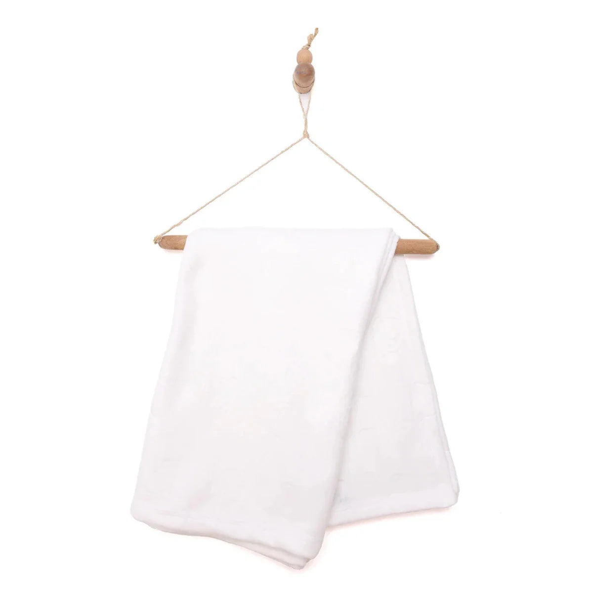 Mollia Unisex Blanket - Ecru